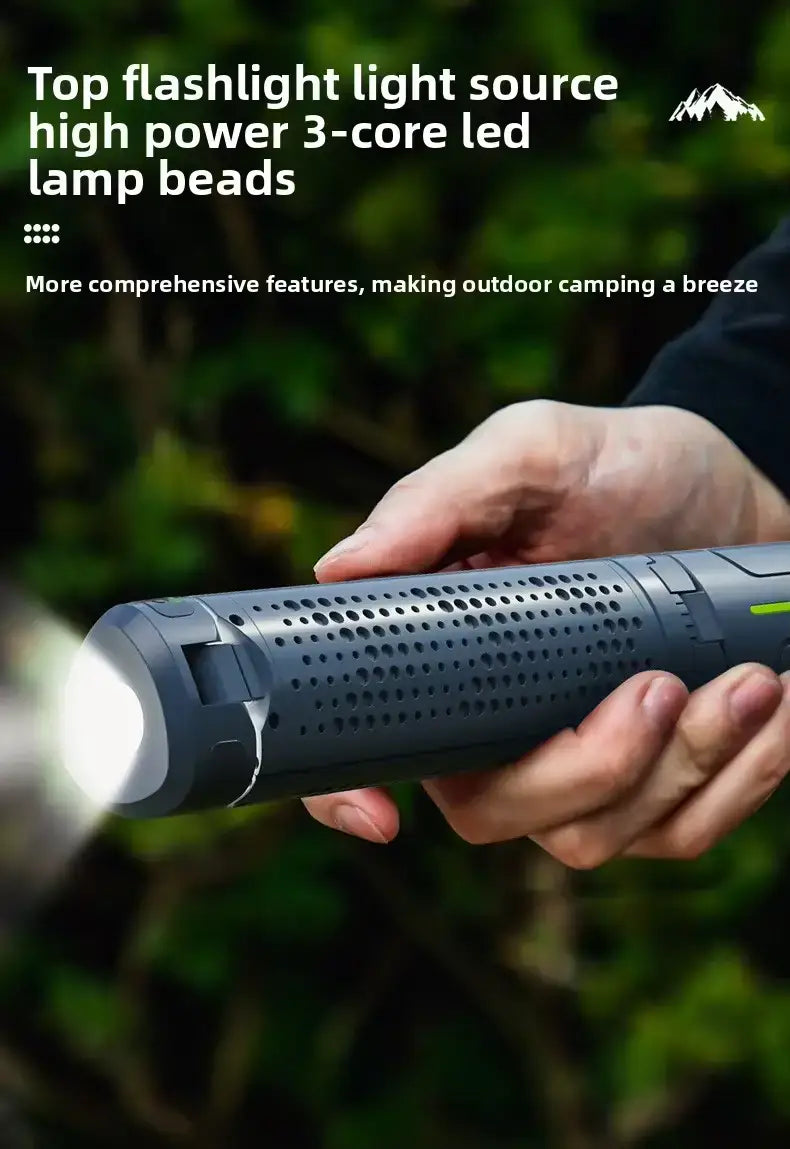 Camping Lantern Rechargeable 360° Rotatable Foldable
