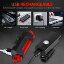 Re-chargeable Bike Light Set (Front and Rear)