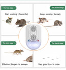 Twin Speaker Ultrasonic Pest Control – Safe, Chemical-Free Repeller for Rats & More