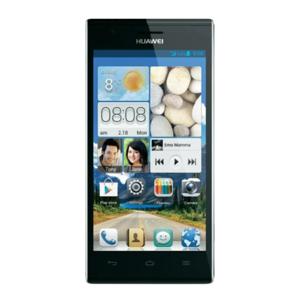 Huawei Ascend P2 (2013) Hydrogel Screen Protector (Pack of 2)