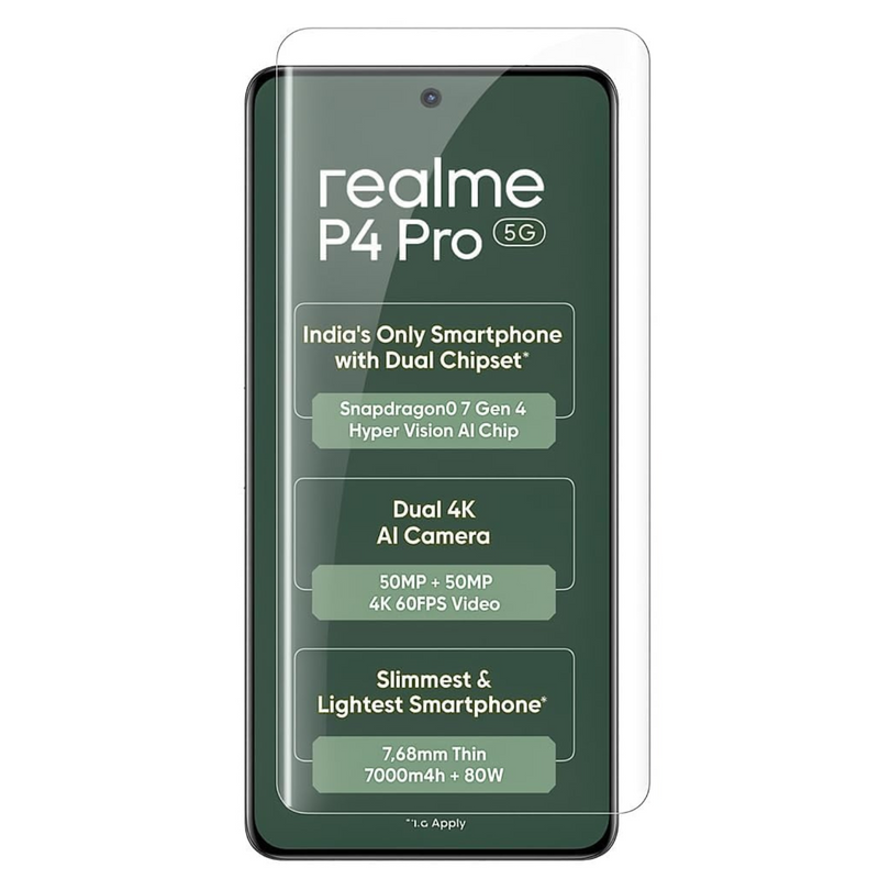 Realme P4 Pro Hydrogel Screen Protector