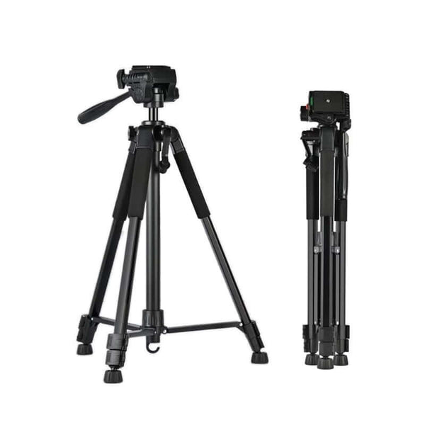 Portable Camera Phone Tripod 360 Rotable Adjustable Stand Max 1.68m
