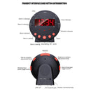 LED Flashing Vibrating Alarm Clock with Bed Shaker (Clearance)