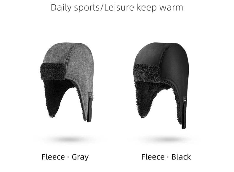 Winter Thermal Fleece Hat Outdoor Windproof Warm Earflaps