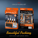 4pcs 7" Circlip Pliers Set