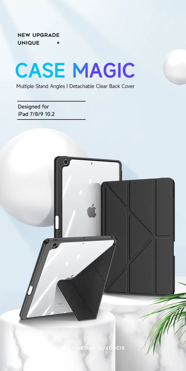 iPad 10.2 7th 8th 9th Smart Case with Pencil Holder