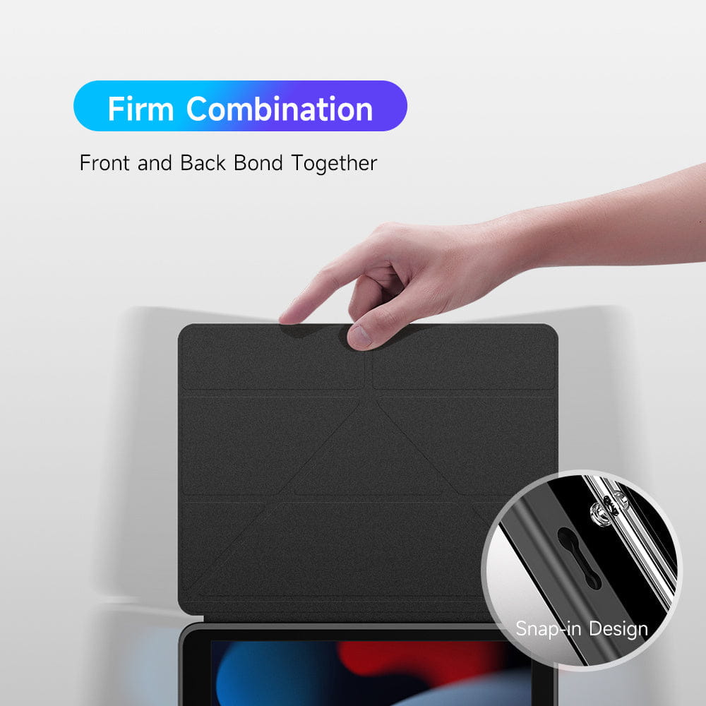 iPad 10.2 7th 8th 9th Smart Case with Pencil Holder