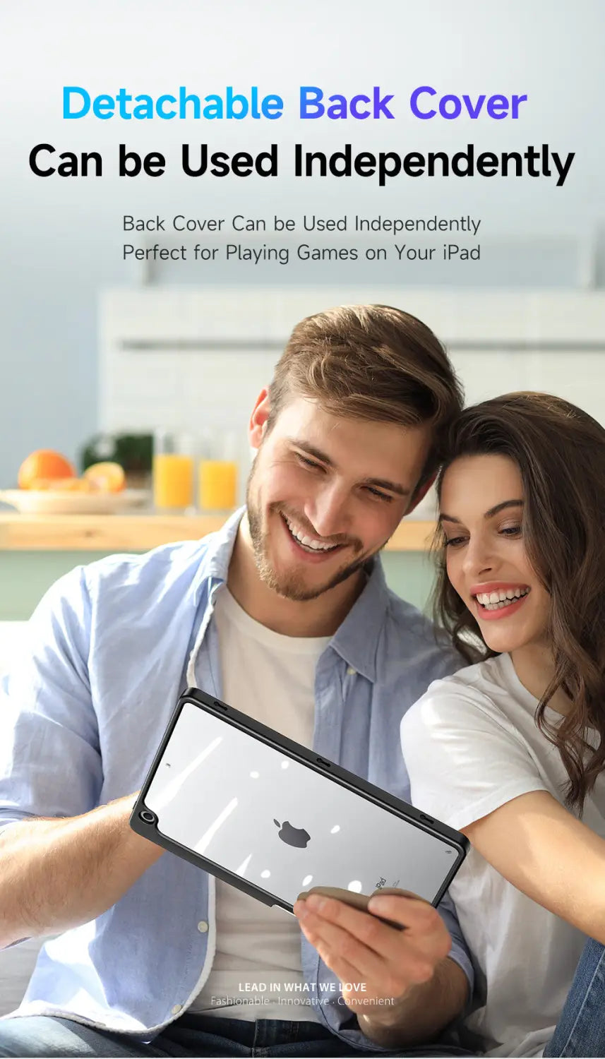 iPad 10.2 7th 8th 9th Smart Case with Pencil Holder