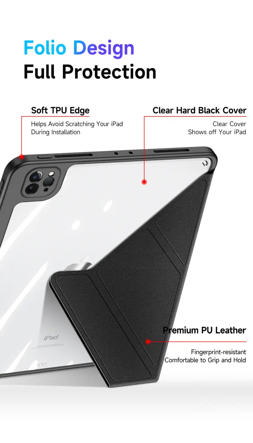 iPad Pro 12.9’’ 2022 2021 2020/ Air 13 Smart Case