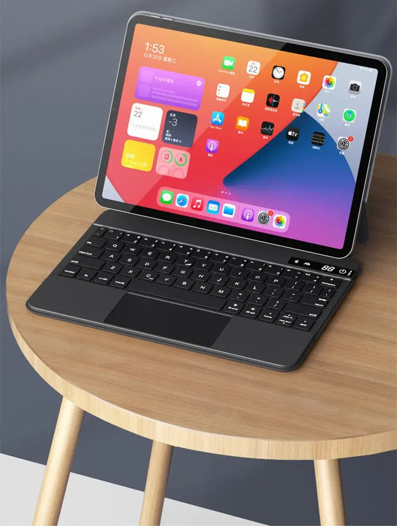 Smart Bluetooth keyboard for iPad Pro 12.9 inch 2018 to 2022