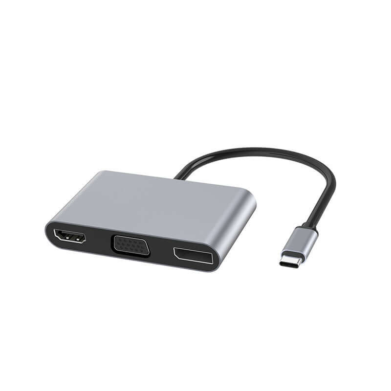 USB-C/Type-C to HDMI VGA DP Hub Adapter Extend Display for Laptop