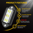 2PCS LED Number Plate Lights