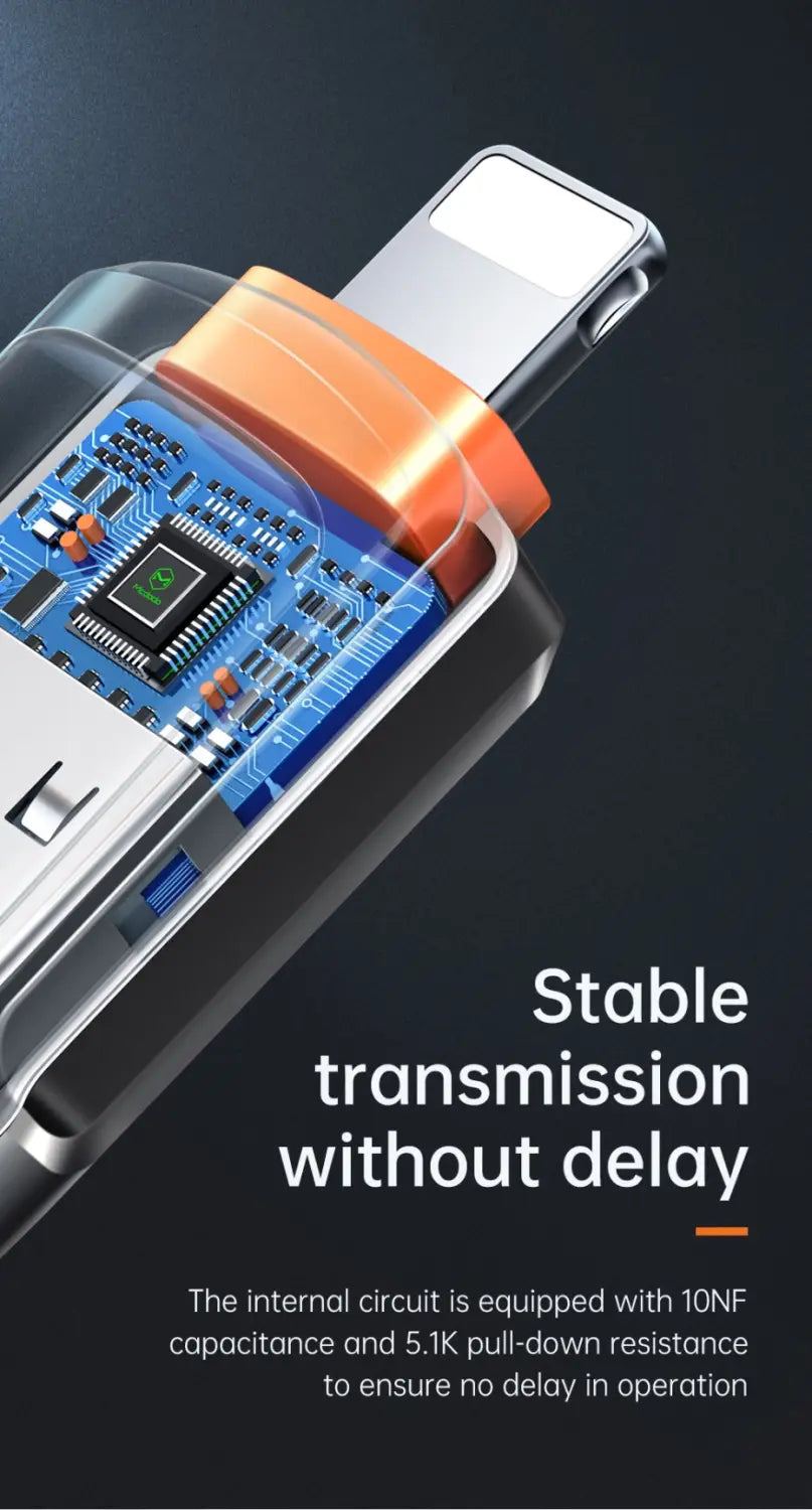 USB-A to iPhone Lightning Converter Adapter Support OTG