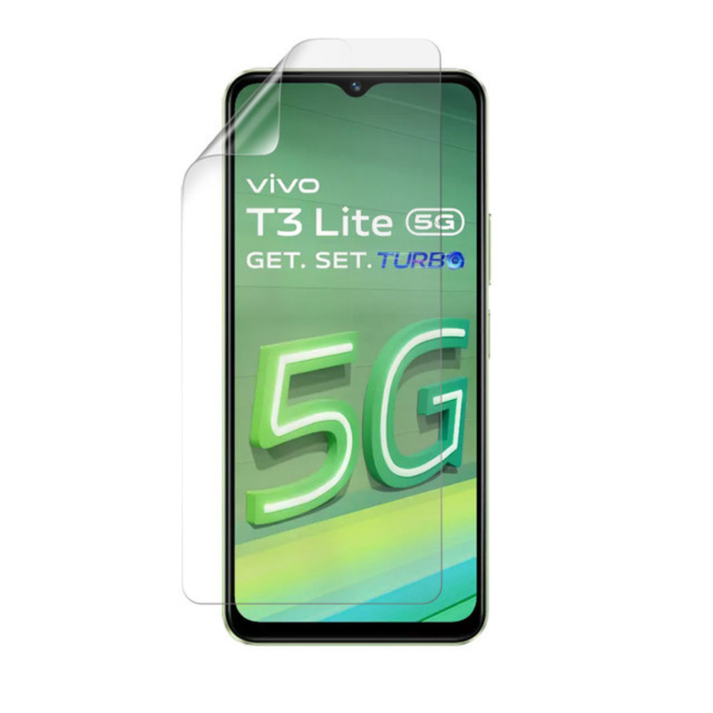 Vivo T3 Lite Hydrogel Screen Protector (Pack of 2)