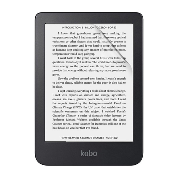 Kobo Clara 2E Hydrogel Screen Protector