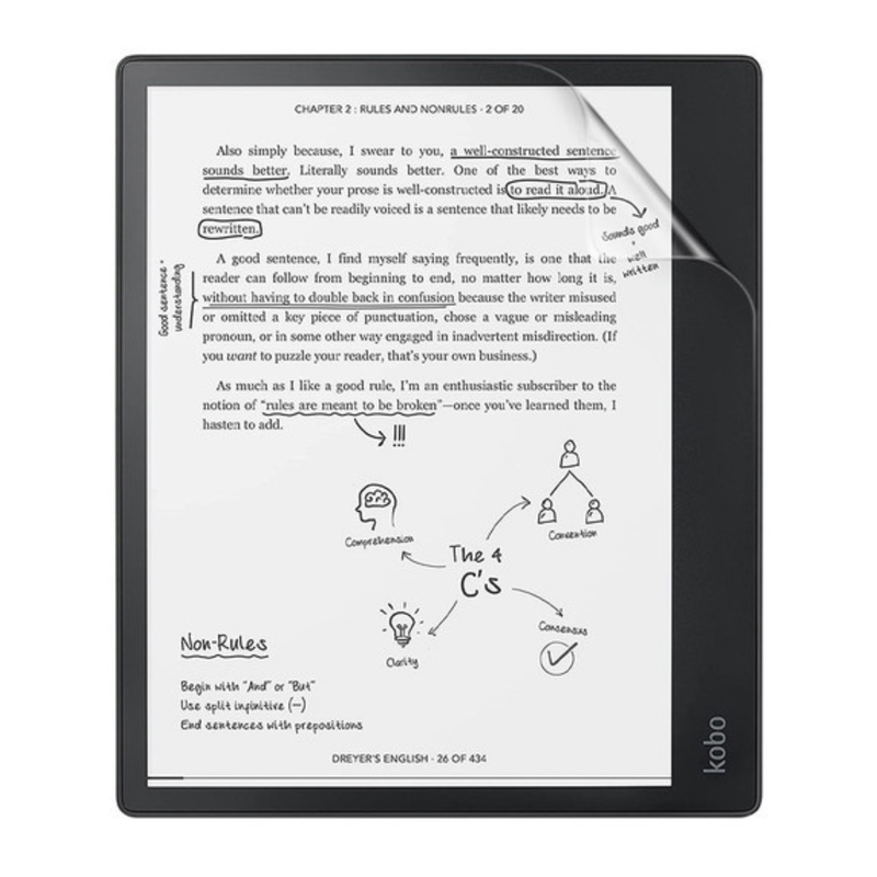 Kobo Elipsa Hydrogel Screen Protector
