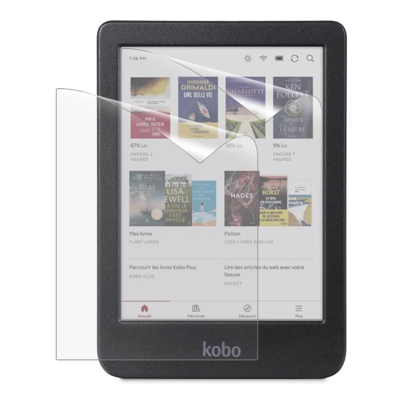Kobo Clara Colour Hydrogel Screen Protector (Pack of 2)