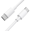 USB-C to USB-C Charger Cable for TCL Phones (White) 1m