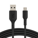 USB-A to micro-USB Charger Cable for Vivo Phones (Black) 1m