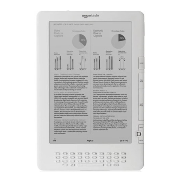 Kindle DX Hydrogel Screen Protector