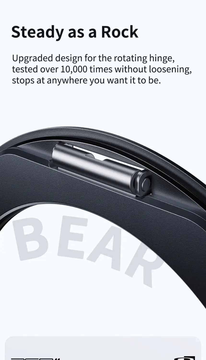 Baseus Magnetic 360 degree rotatable Ring Kickstand Phone