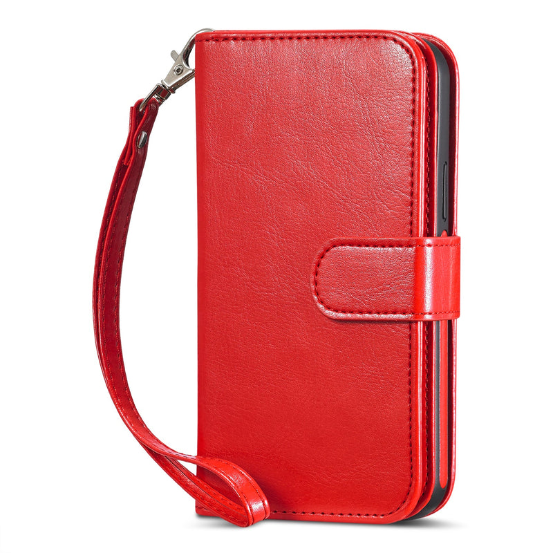 iPhone 13 Mini Case Double Wallet (Red)