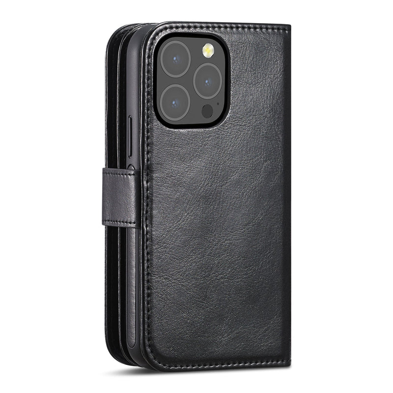 iPhone 13 Pro Max Case Double Wallet (Black)