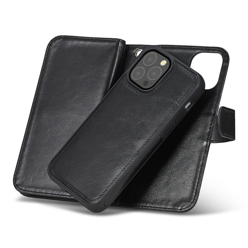 iPhone 13 Pro Max Case Double Wallet (Black)