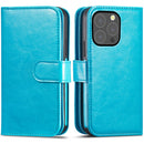 iPhone 13 Pro Case Double Wallet (Blue)