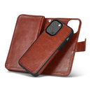 iPhone 13 Pro Case Double Wallet (Brown)