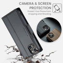iPhone 14 CaseMe 023 Wallet Flip Cover, RFID Protection, Card Holder