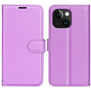 iPhone 15 PU Wallet Case [Purple]