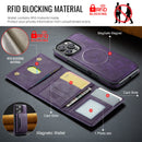 iPhone 16 Pro Max DG.Ming MagSafe Wallet Case (Purple)