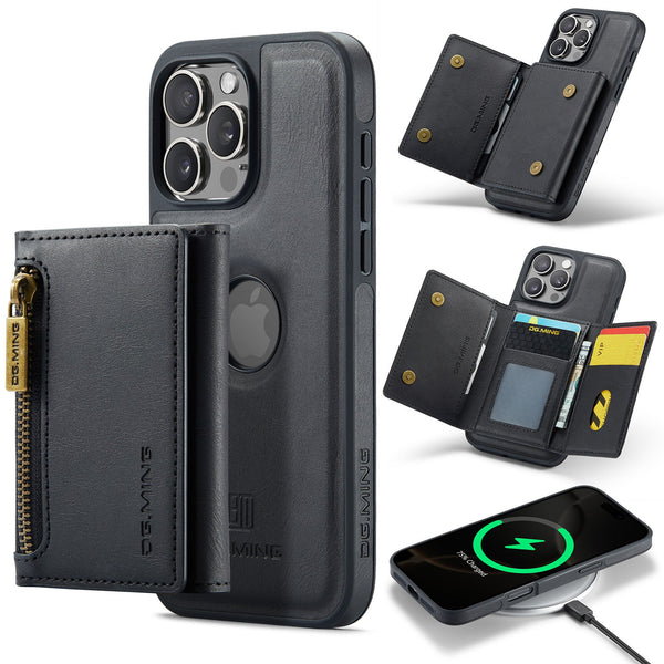 DG.Ming Magnetic Wallet Case for iPhone 16 Pro Max