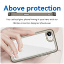 iPhone 16e Soft TPU Bumper Case [Clear Gray]