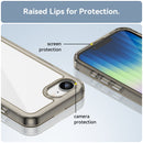 iPhone 16e Soft TPU Bumper Case [Clear Gray]