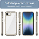 iPhone 16e Soft TPU Bumper Case [Clear Gray]