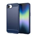 iPhone 16e Carbon Fibre Brushed Case [Navy]