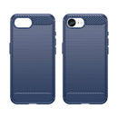 iPhone 16e Carbon Fibre Brushed Case [Navy]