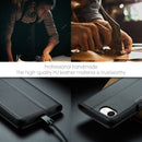 iPhone 16e CaseMe Retro Wallet Case [Black]
