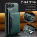 iPhone 16e 17e DG.Ming MagSafe Wallet Case Green