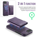 iPhone 16e DG.Ming MagSafe Wallet Case [Purple]