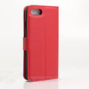 iPhone SE Case (3rd Gen) PU Wallet (Red)
