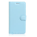 iPhone SE Case (3rd Gen) PU Wallet (LightBlue)