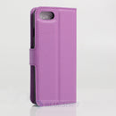 iPhone SE Case (3rd Gen) PU Wallet (Purple)