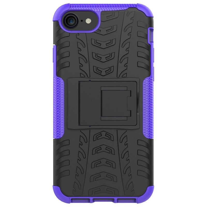 iPhone SE Case (3rd Gen) Heavy Duty (Purple)