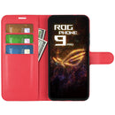 Asus ROG Phone 9 PU Wallet Case [Red]