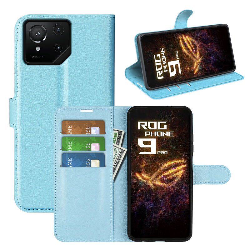 Asus ROG Phone 9 Pro PU Leather Wallet Case [LightBlue]