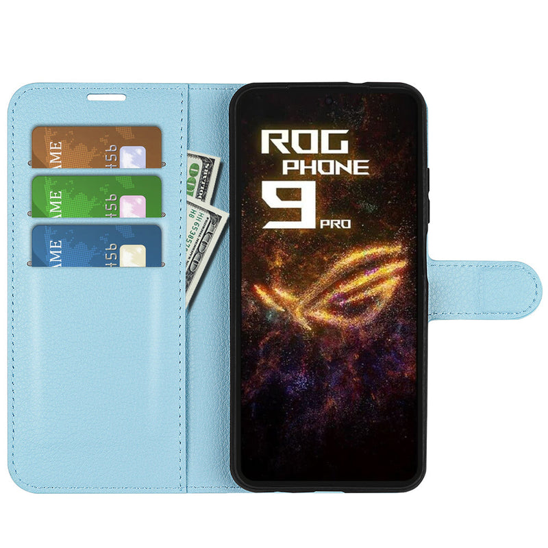 Asus ROG Phone 9 Pro PU Leather Wallet Case [LightBlue]