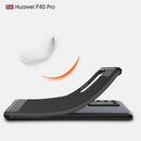 Huawei P40Pro Carbon Fibre TPU Case Slim Shockproof Cover Navy